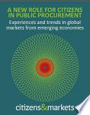 A New Role For Citizens in Public Procurement