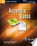 Acceso a Datos (GRADO SUPERIOR)