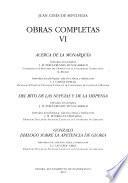 Acerca de la Monarquía ; Del rito de las nupcias y de la dispensa ; Gonzalo, diálogo sobre la apetencia de gloria