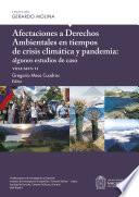 Afectaciones a Derechos Ambientales en tiempos de crisis climática y pandemia: algunos estudios de caso, volumen II