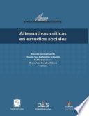 Alternativas críticas en estudios sociales