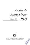 Anales de antropología