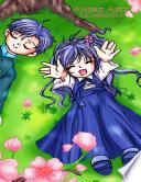 Anime Art Coloring Book 1