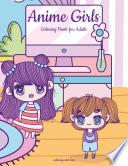 Anime Girls Coloring Book for Kids 1