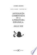 Antología comentada de la literatura española