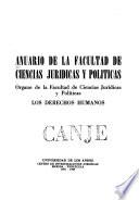 Anuario de la Facultad de Ciencias Jurídicas y Políticas