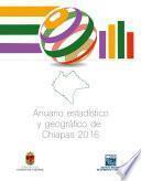 Anuario estadístico y geográfico de Chiapas 2016
