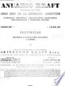 Anuario Kraft: Provincias y territorios de Argentina