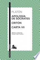 Apología de Sócrates / Critón / Carta VII