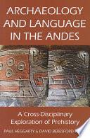 Archaeology and Language in the Andes