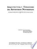 Arquitectura y urbanismo del septentrión novohispano