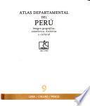 Atlas departamental del Perú: Lima, Callao, Pasco