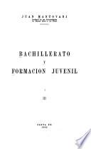 Bachillerato y formación juvenil