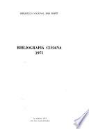 Bibliografía cubana