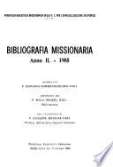 Bibliografia missionaria
