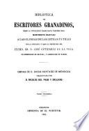 Biblioteca de Escritores Granadinos desde la civilizacion árabe hasta nuestros dias
