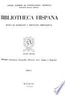 Bibliotheca Hispana; Revista de Información y Orientación Bibliográficas. Sección 3