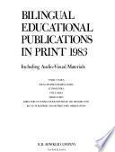 Bilingual Educational Publications in Print