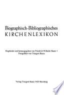 Biographisch-bibliographisches Kirchenlexikon
