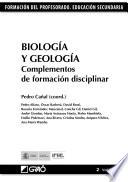 Biología y Geología. Complementos de formación disciplinar