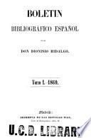 Boletín bibliográfico español