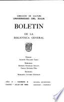 Boletín de la Biblioteca General de la Universidad del Zulia