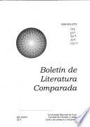 Boletín de literatura comparada