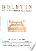 Boletín del Archivo General de la Nación