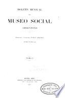 Boletín del Museo Social Argentino