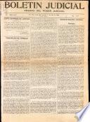 Boletín judicial