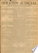 Boletín judicial