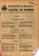 Boletín oficial del estado: Gaceta de Madrid