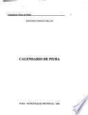 Calendario de Piura