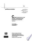 Capital social de los y las jóvenes
