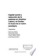Capital social y reducción de la pobreza en América Latina y el Caribe