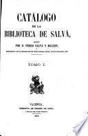 Catálogo de la biblioteca de Salvá