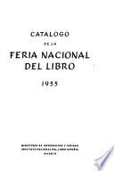 Catálogo de la Feria Nacional del Libro