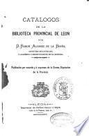 Catálogos de la Biblioteca Provincial de León