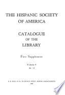 Catalogue of the Library