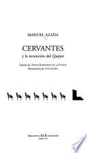 Cervantes y la invención del Quijote