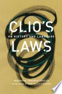 Clio's Laws