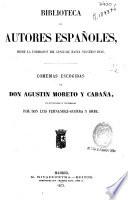 Comedias escogidas de D. Agustín Moreto y Cabaña