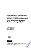 Competitividad, sostenibilidad e inclusión social en la agricultura