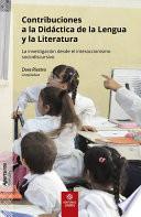 Contribuciones a la Didáctica de la Lengua y la Literatura