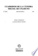 Cuadernos de la Cátedra Miguel de Unamuno