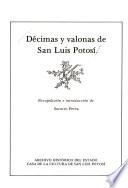 Décimas y valonas de San Luis Potosí