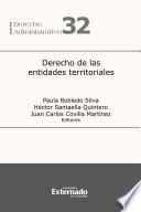 Derecho de las entidades territoriales. Serie Derecho Administrativo n.° 32