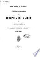 Descripción física y geológica de la provincia de Madrid