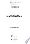 Diari de guerra d'en Magí Domènech i Martí