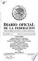 Diario oficial de la federación